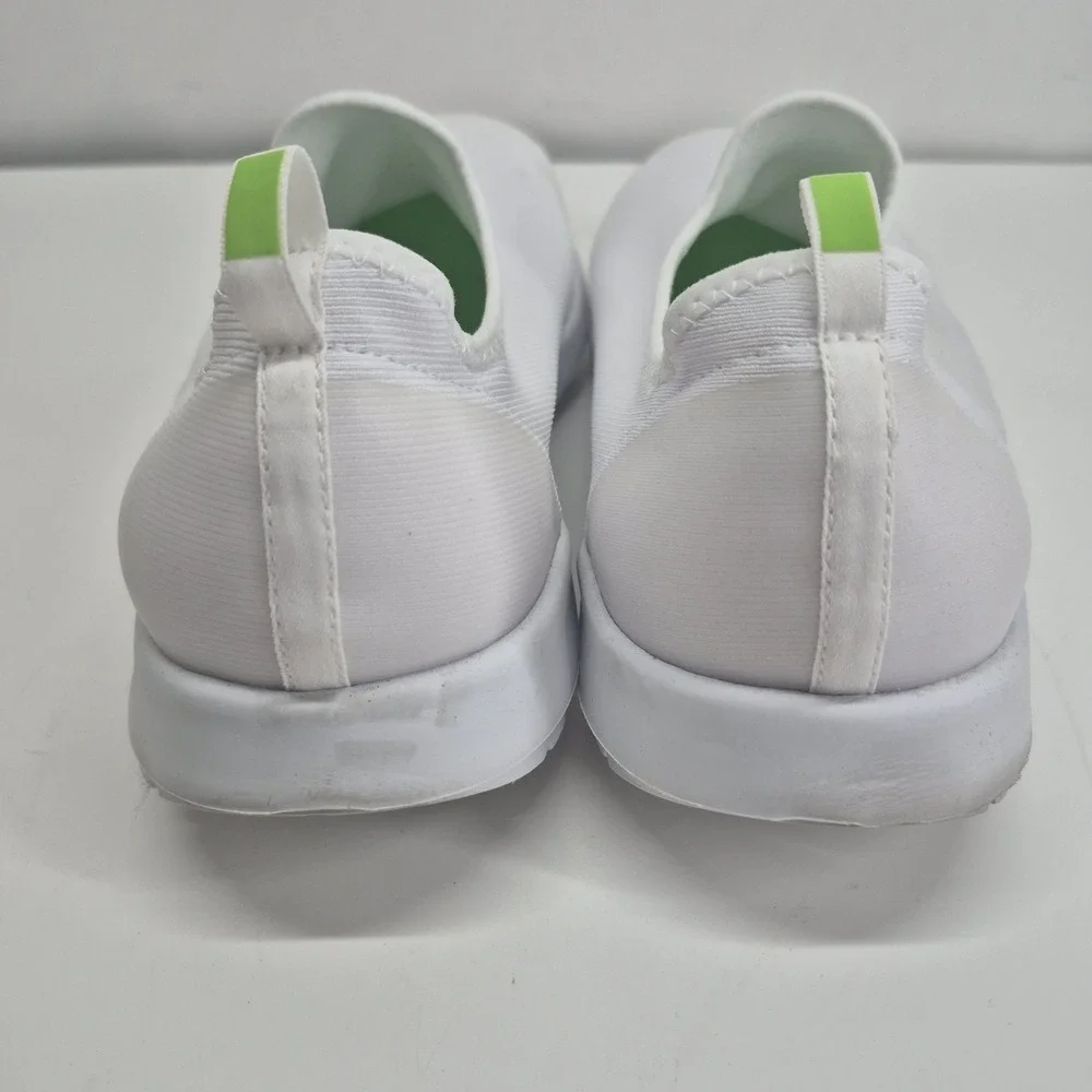 Men's OOFOS OOmg Sport Low Shoes Size 11.5 White Slip On
